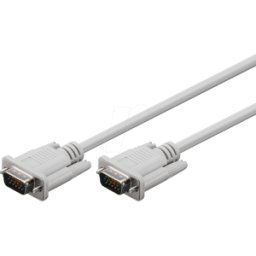GOOBAY 68314 - Cable VGA de monitor de 15 pines, conector VGA de 5 m