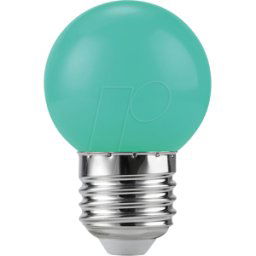 SCHIEFER LIGHTING SCHI L027241223 - Lámpara LED E27, 1 W, filamento, verde