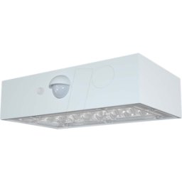 V-TAC VT-10306 - Luminaria solar mural, 3 W, 350 lm, 3000/4000 K, sensor de movim