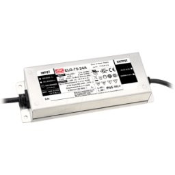 MEAN WELL ELG-75-36A-3Y - Transformador LED, 75,6 W, 36 V CC, 2400 mA