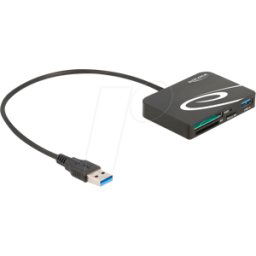 DELOCK 91756 - Lector de tarjetas para XQD / SD / Micro SD