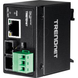TRENDNET TRN TI-PF11SFP - Conversor multimedia, Gigabit Ethernet, SFP