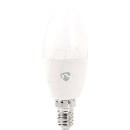 NEDIS N WIFILRC10E14 - Luz inteligente, Lámpara, E14, 4,9W, RGB, WiFi