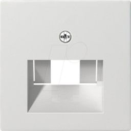 GIRA55 UAE RWM - Cubierta para caja de conexiones UAE/IAE (RDSI) y de red en blan