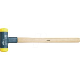 WIHA 02093 - Martillo suave de seguridad, 350 mm, Ø 30 mm