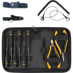 BERNSTEIN BERN 2254 - Juego de herramientas ESD PC-REPAIR, 12 piezas