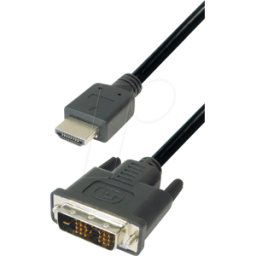 MAXTRACK MATR C197-2 - Cable HDMI/DVI, 2 m