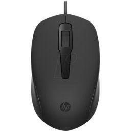 HEWLETT PACKARD HP 240J6AA - Ratón (ratón), cable, USB, negro