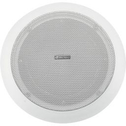 OMNITRONIC OMNI 80710220 - Altavoz integrado de banda ancha de 6,5'', 100 V, 5 W, blanco
