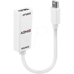 LINDY 41719 - Adaptador DisplayPort, conector DP a toma HDMI