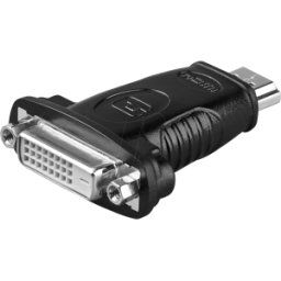 GOOBAY 68098 - Adaptador, conector HDMI a conector DVI-D.