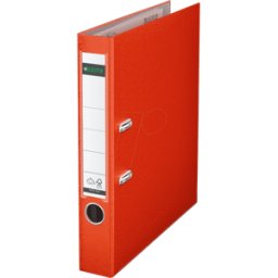LEITZ 10155020 - Carpeta de calidad PP 180°, a4, 50 mm, rojo claro
