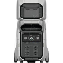 ECOFLOW EFLOW DELTA3 SET - PowerStation, DELTA Pro 3, 4000 W, 4096 Wh + batería auxi