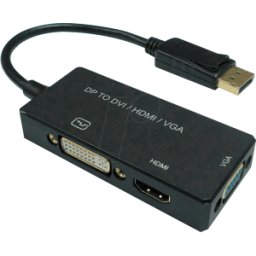 VALUE 12993153 - Adaptador DisplayPort, conector DP a VGA/DVI/HDMI