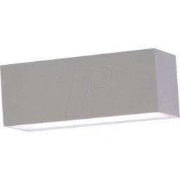 V-TAC VT-218242 - Luminaria mural, 12 W, 1150 lm, 3000 K, gris, IP65