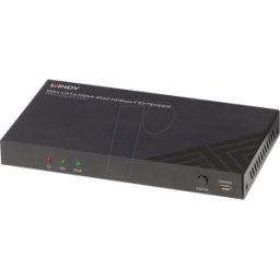 LINDY 38341 - Extensor HDBaseT, transmisor, HDMI, audio, IR, RS-232, Cat.6, 10