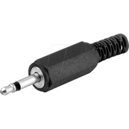 GOOBAY 11011 - Conector jack de 3,5 mm, mono, 2 polos