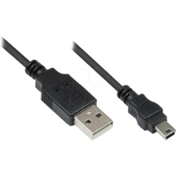 GOOD CONNECTIONS GC 3310-AM3 - Cable USB 2.0, a macho a macho Mini B, 3 m