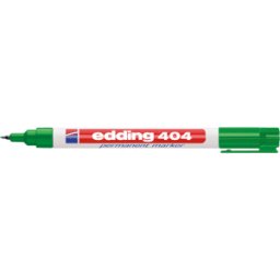 EDDING 404GN - Marcador permanente, 0,75 mm, verde