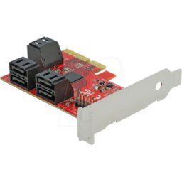 DELOCK 89042 - PCIe x4 > 6x SATA