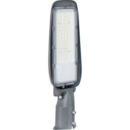 LUXULA LX800135 - Luz de carretera LED, 50 W, 5000 lm, 4500 K, gris, IP65