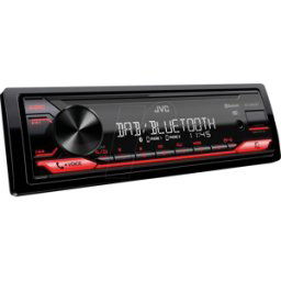 JVC KD-X282DBT - Radio de coche DAB+ con USB, Bluetooth y DSP de sonido