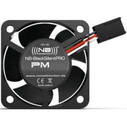 NOISEBLOCKER NOISEBLOCK PM1 - Bloqueador de ruido BlackSilent Pro Ventilador PM1, 40 mm