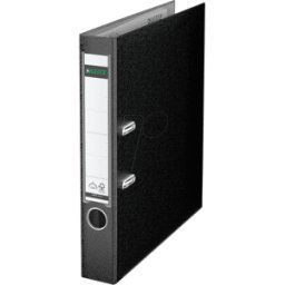 LEITZ 10155095 - Carpeta de calidad PP 180°, a4, 50 mm, negro