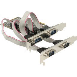 DELOCK 89178 - Tarjeta PCIe x1 > 4x serie RS-232