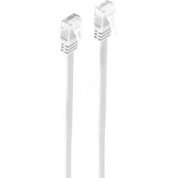 SHIVERPEAKS SHVP SP720-SLW - Cat.6 U/UTP cable plano, SLIM, blanco, 10m..