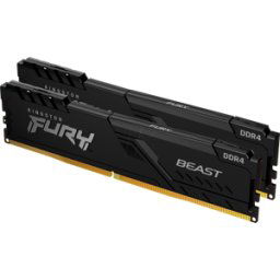 40KI3236-2018FB - Kit de 2 DDR4 3600 CL18 Kingston FURY Beast Black de 32 GB
