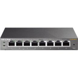 TP-LINK TPLINK TLSG108PE - Switch, 8 puertos, Gigabit Ethernet, PoE