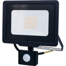 OPTONICA OPT 5960 - Foco LED, 30 W, 2400 lm, 2700 K, IP65, sensor