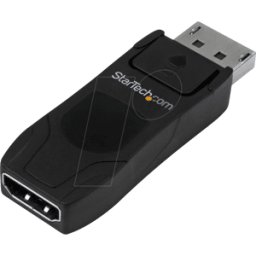 STARTECH.COM ST DP2HD4KADAP - Adaptador DisplayPort, conector DP a conector HDMI
