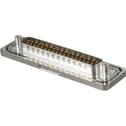D-SUB ST 37 IP - Conector D-SUB, 37 polos, conector hembra soldado, IP67, Gedr
