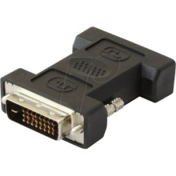 TECHLY IADAP-DVI-9000 - Adaptador DVI, conector hembra DVI-I a conector macho DVI-D.