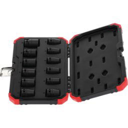 GEDORE WERKZEUG GEDO R63003012 - Juego de llaves de vaso con bloqueo eléctrico 1/2 12 piezas