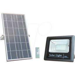 OPTONICA OPT FL5460 - Luz solar LED, foco, 12 W, 500 lm, 6000K