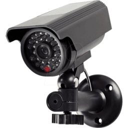 NEDIS N DUMCBS10BK - Dummy Security Camera, Bullet, IP44, Black