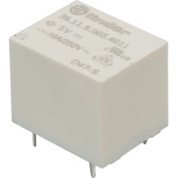 FIN 36.11 5V - Relé subminiatura Finder, 1x UM, 250 V 10 A, 5 V