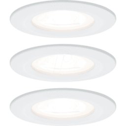 PAULMANN PLM 93478 - Luminaria empotrable led NOVA 3 x 6,5 W, 2700 K, blanco mate