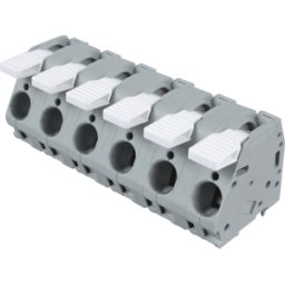 WAGO 2716-206 - Regleta de bornes de alta corriente, RM 15,0 mm, 76a, 6 polos