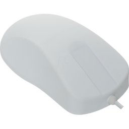 CHERRY AK-PMH1OSUSW - Ratón (ratón), cable, IP68, desinfectable, sensor,