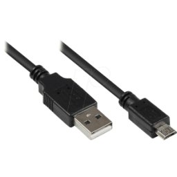 GOOD CONNECTIONS GC 2510-MB001 - Cable USB 2.0, conector A a conector Micro B, 0,15 m