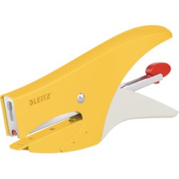 LEITZ 56450019 - Grapadora de alicates, hasta 15 hojas, Cosy, No 10, amarillo