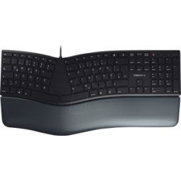 CHERRY JK-4500DE-2 - Teclado, USB, negro, ergonómico, diseño: DE