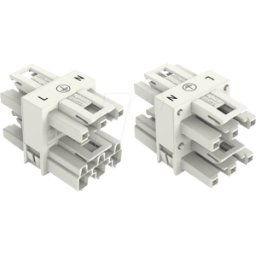 WAGO 770-657 - Distribuidor MIDI WINSTA®, 3 polos, 3 polos