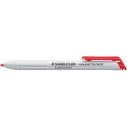 STAEDTLER 768N-2 - Marcador seco no permanente omnícromo rojo 3 mm