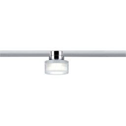PAULMANN PLM 96809 - Urail Punto de pista led Topa Dot, 350 lm, 4,9 W, 4000 K, cromo