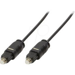 LOGILINK CA1008 - Cable Toslink, enchufe Toslink, PMMA, 2 m..